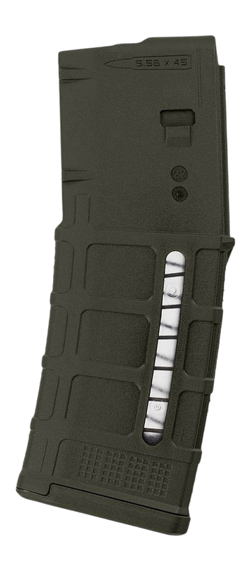 Magpul Industries PMAG Gen M3 Window 5.56x45mm/223 Rem 30-Rd OD Green Polymer Magazine