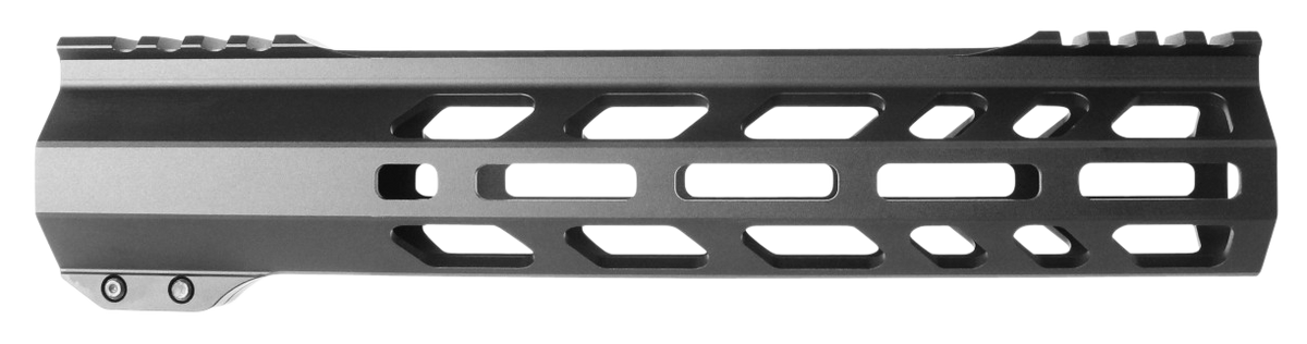 TacFire A.C.E. 10" M-LOK Free Float Handguard - AR-15 - Black Hardcoat Anodized Aluminum