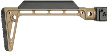 Midwest Industries Minimalistic Side Folding Stock Flat Dark Earth 6061 Aluminum