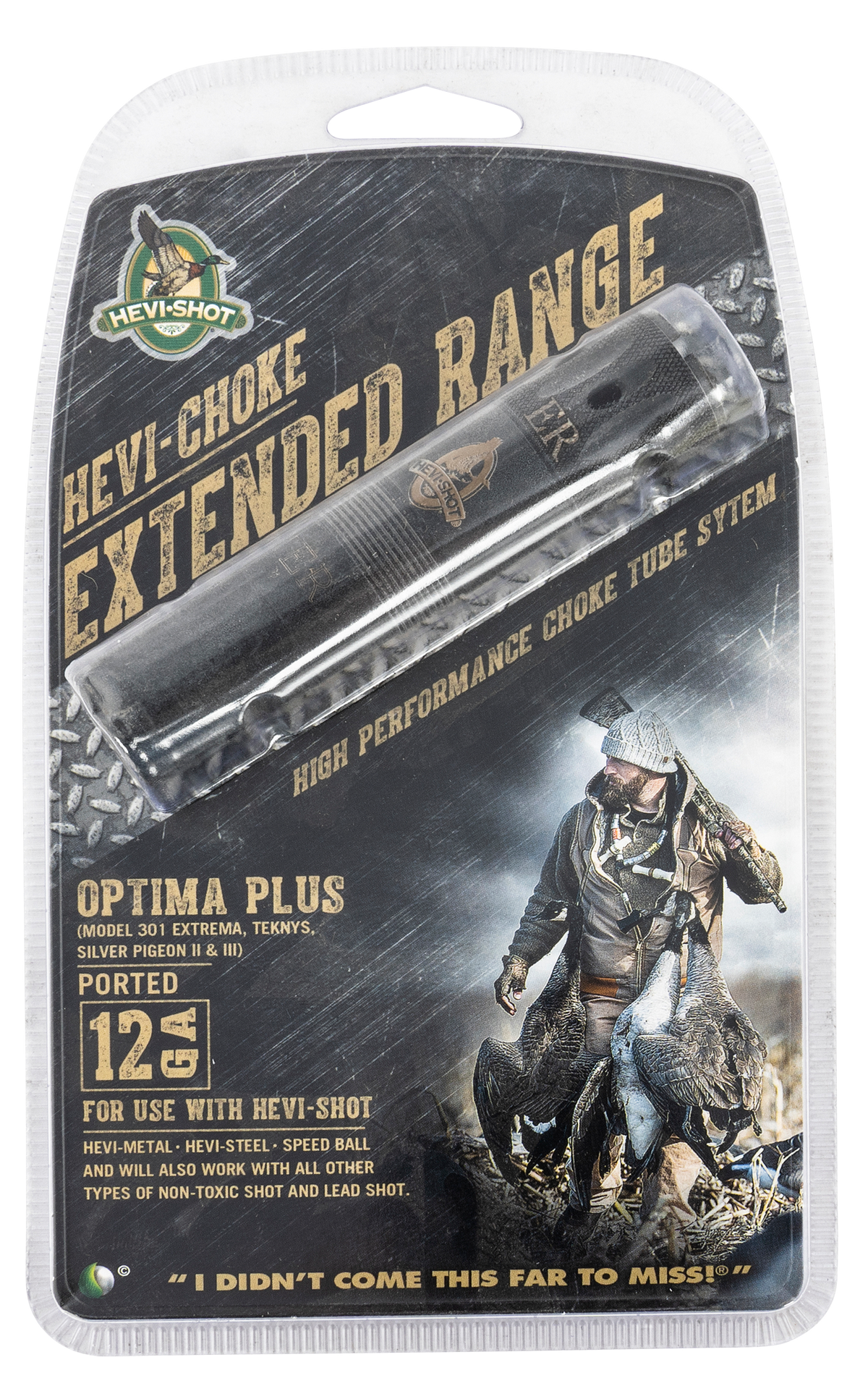 Hevishot Hevi-Choke Waterfowl Beretta Optima Plus 12 Gauge Extended Range Ported Choke Tube