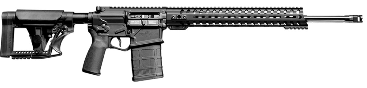 Patriot Ordnance Factory Prescott 6mm Creedmoor 22" 20+1 Semi-Auto Rifle - Black