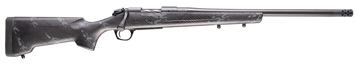 Bergara Rifles B-14 Cima CF 22-250 Rem 20" 4+1 Bolt-Action Rifle - Sniper Gray Cerakote