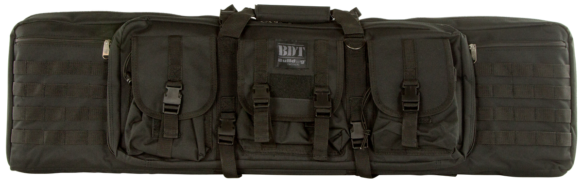 Bulldog BDT Tactical Single 37" Rifle Case - Black Nylon