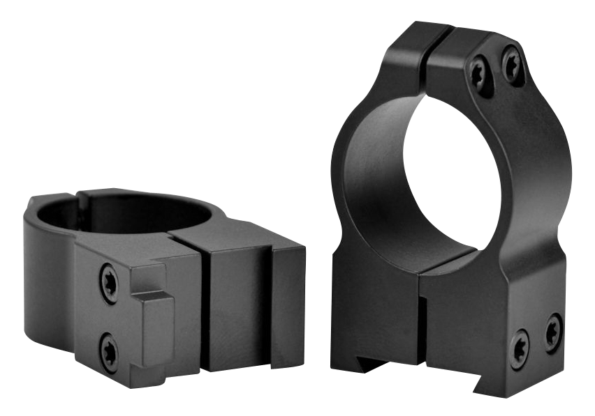 Warne 2BM Maxima 1" High Vertical Split Dovetail Scope Rings for CZ 550 - Matte Black