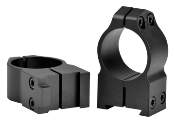 Warne 2BM Maxima 1" High Vertical Split Dovetail Scope Rings for CZ 550 - Matte Black