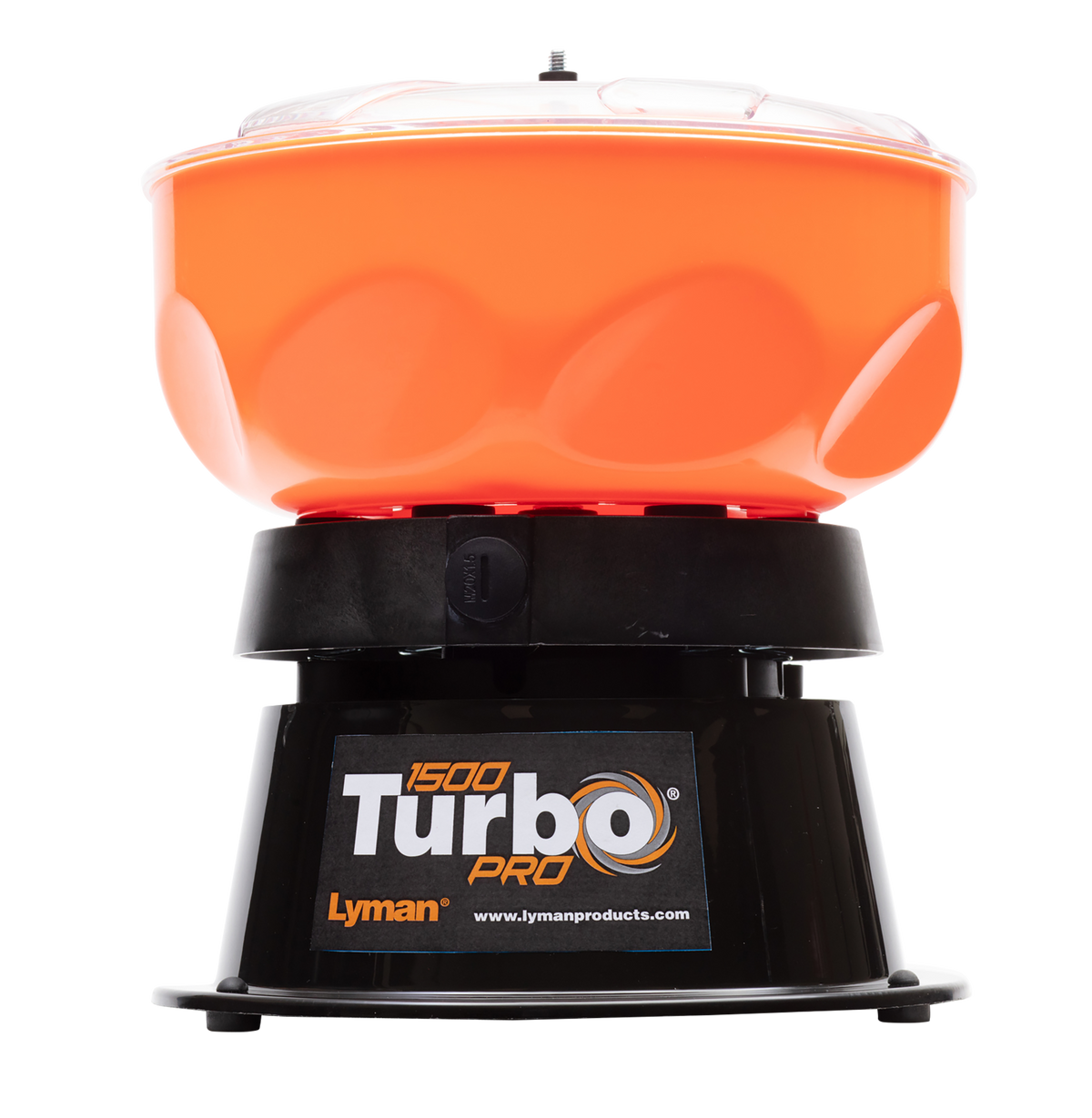 Lyman 1500 Pro Turbo Tumbler 115V Black/Orange Case Cleaner
