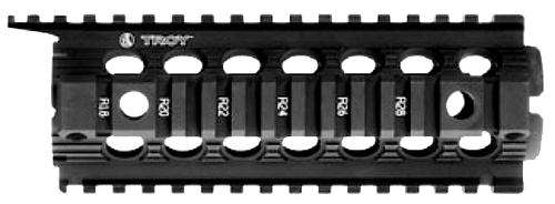 Troy Industries Enhanced Drop-In BattleRail 7" Quad Rail - Black