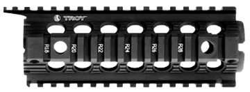 Troy Industries Enhanced Drop-In BattleRail 7" Quad Rail - Black
