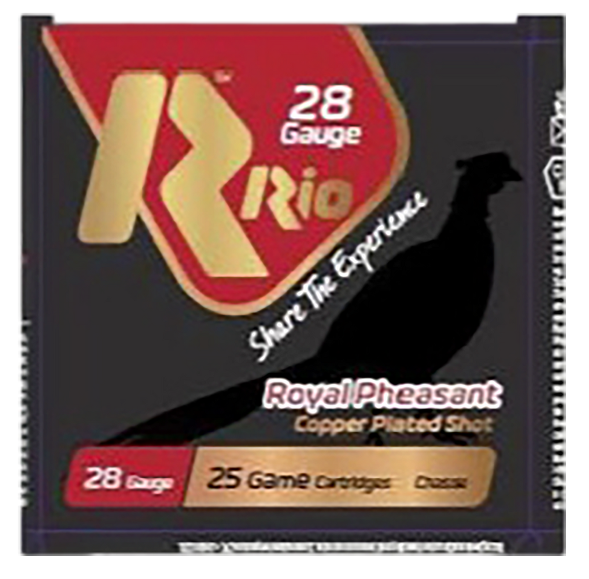 Rio Ammunition Royal Pheasant 28 Gauge 2.75" 1 oz #5 Shot 25 Rd - Box or Case