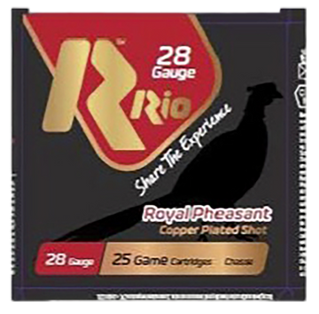 Rio Ammunition Royal Pheasant 28 Gauge 2.75" 1 oz #5 Shot 25 Rd - Box or Case