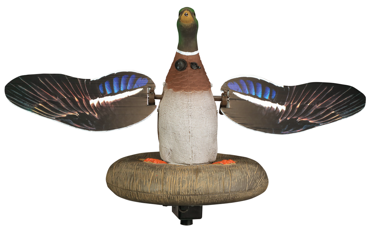 Higdon Decoys XS Floating Flasher Mallard Drake 12V Li-ion Motion Decoy