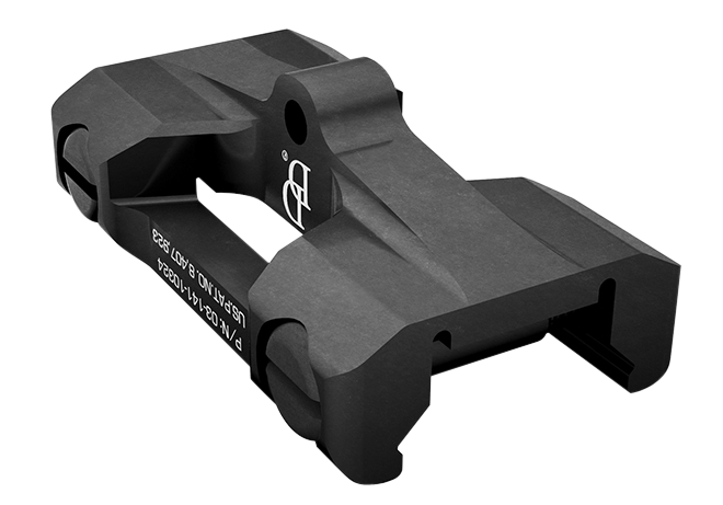 Daniel Defense Rock and Lock Picatinny Bipod Mount Adapter 6061-T6 Aluminum - Black Anodized