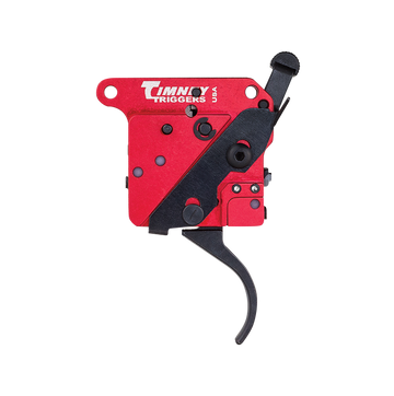 Timney Triggers 533 2-Stage Curved Drop-In Trigger 1-1.50 lb Black/Red - Remington 700 Right Hand