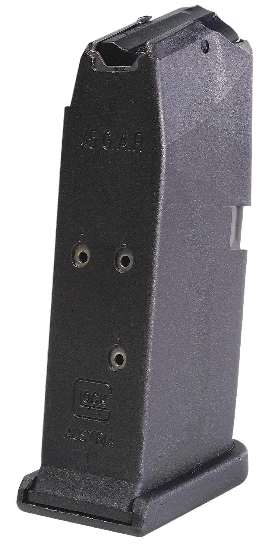 Glock G39 45 GAP 6rd Polymer Magazine - Black