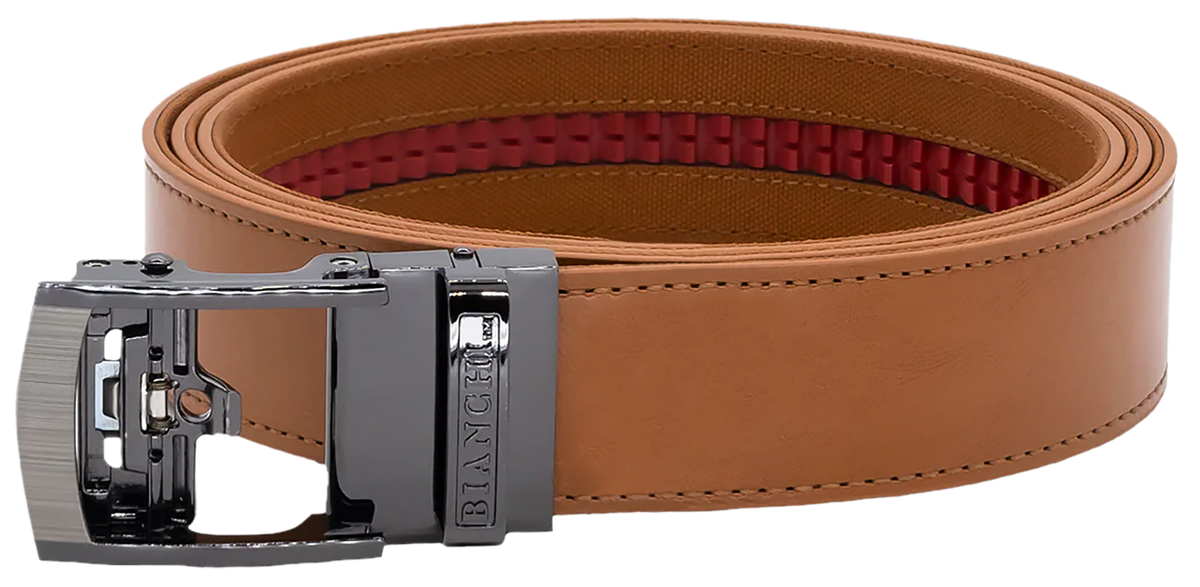 Bianchi B13 EDC NextBelt Tan Leather 1.50" Buckle Belt