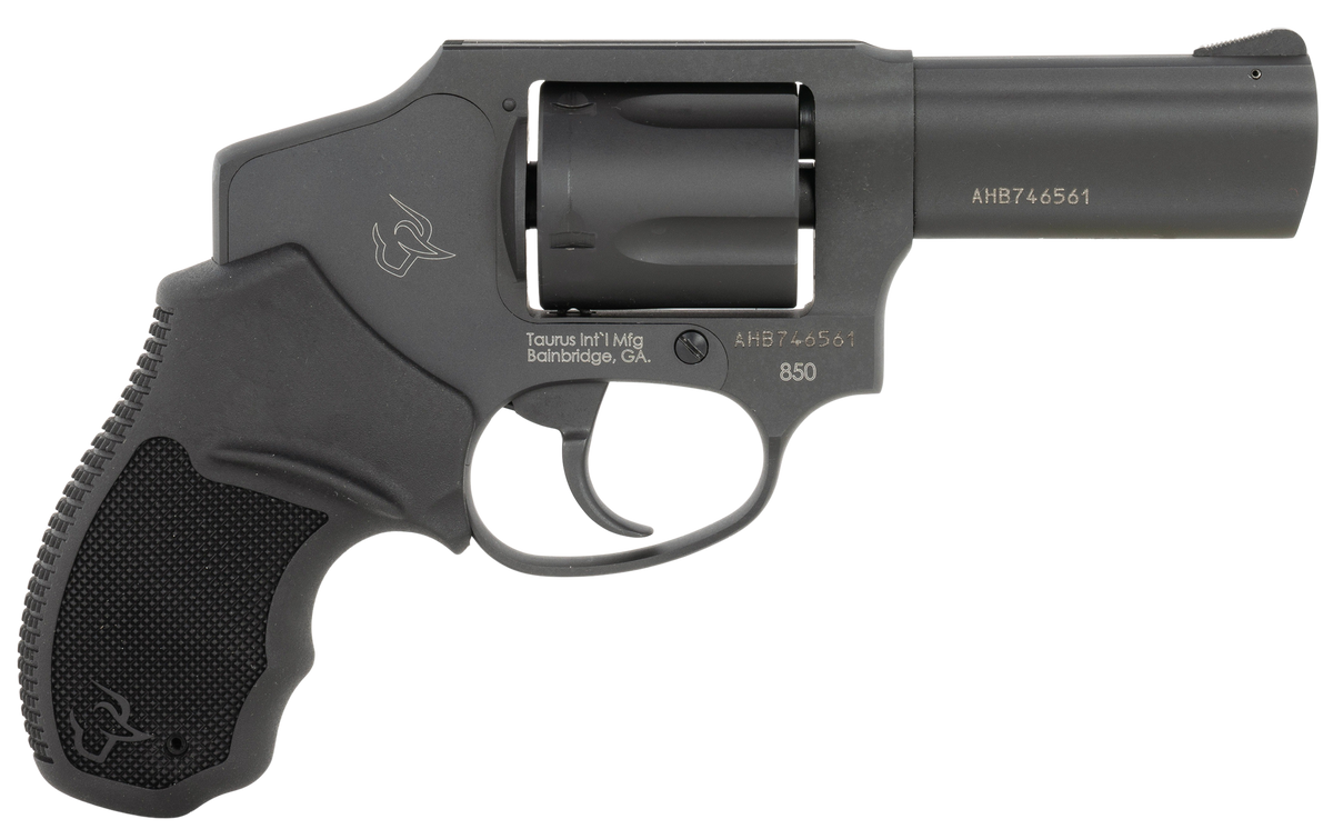 Taurus 850 38 Special 3" 5-Shot DAO Revolver - Matte Black