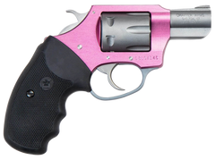 Charter Arms 52230 Pathfinder Lite Pink Lady 22 LR 2" 8-Shot DA/SA Revolver - Pink Aluminum/Stainless