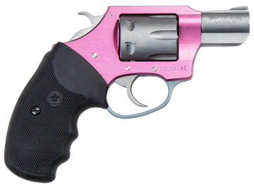 Charter Arms 52230 Pathfinder Lite Pink Lady 22 LR 2" 8-Shot DA/SA Revolver - Pink Aluminum/Stainless