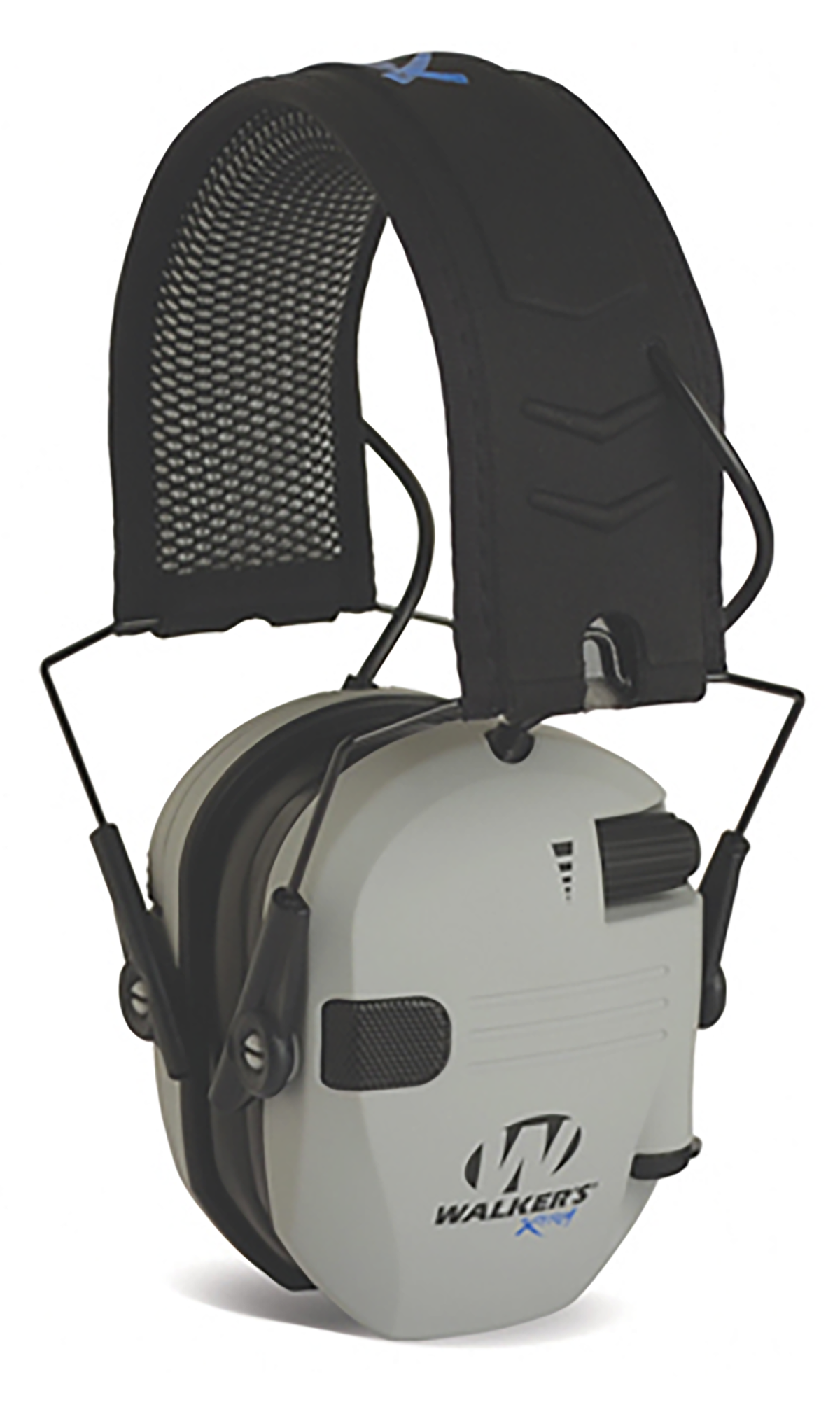 Walkers Game Ear Razor X-TRM Digital Bluetooth Electronic Muff 21 dB Over the Head Gray/Black Polymer