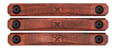 WOOX M-LOK Rail Covers 3 Slot American Walnut 4.88" Long