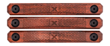 WOOX M-LOK Rail Covers 3 Slot American Walnut 4.88" Long