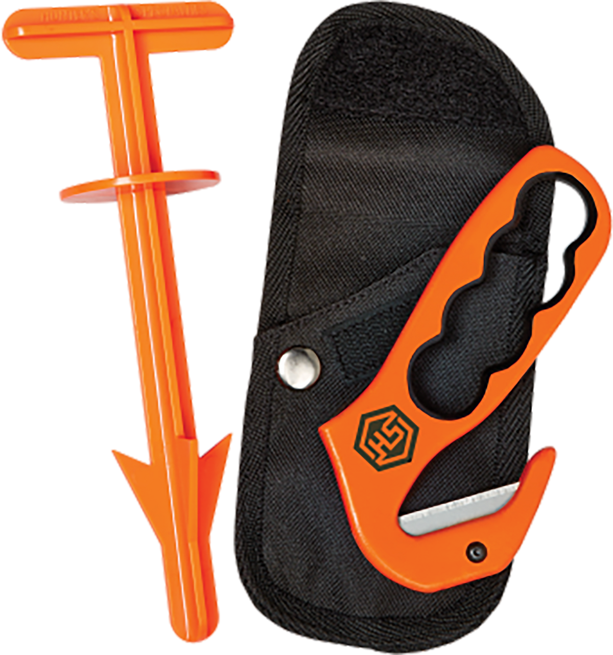 Hunters Specialties Butt Hook Combo - 5.7" Gut Hook & Butt Out 2 Field Dressing Tools