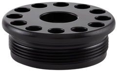 Anechoic DTA-57828 Direct Thread Adapter .578x28 Titanium Black