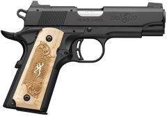 Browning 1911-22 Black Label Medallion Compact 22 LR 3.63" 10+1 Semi-Auto Pistol