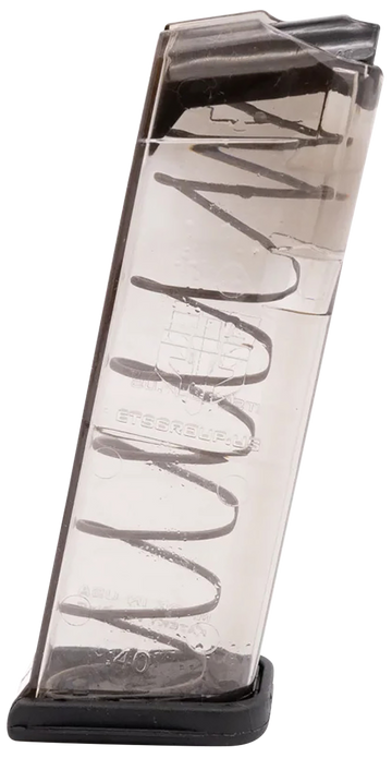 ETS Group GLK23 40 S&W 13rd Clear Polymer Magazine - Fits Glock 23/27