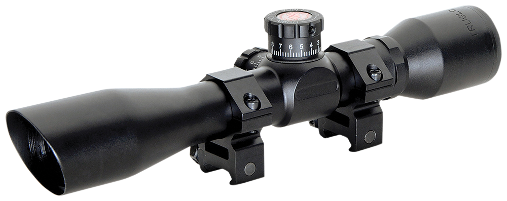 TruGlo Tru-Brite Xtreme Compact Tactical 4x32mm 1" Tube Mil-Dot Black Riflescope