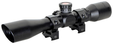 TruGlo Tru-Brite Xtreme Compact Tactical 4x32mm 1" Tube Mil-Dot Black Riflescope