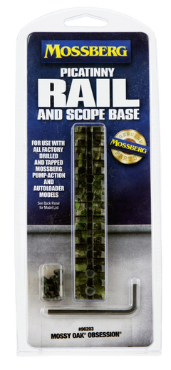 Mossberg 96203 Picatinny Rail/Scope Mount 6.5" Aluminum - Mossy Oak Obsession