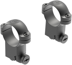 Leupold 50217 Ringmounts 1" High Matte Black - Ruger No.1/77/11