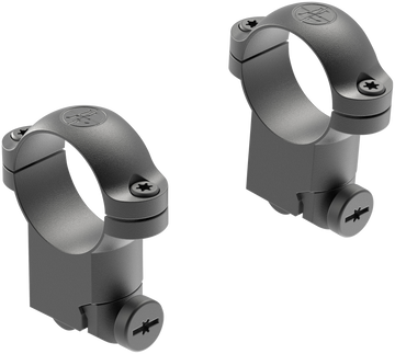 Leupold 50217 Ringmounts 1" High Matte Black - Ruger No.1/77/11