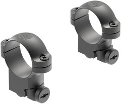 Leupold 170351 Ringmounts 1" Medium Matte Black - Ruger M77