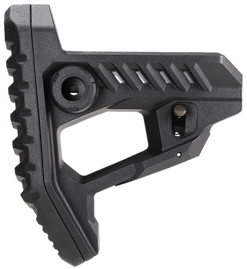 Strike Industries Pit Stock AR-15/M4/M16 3.87" Black Polymer 4-Position Adjustable Buttstock