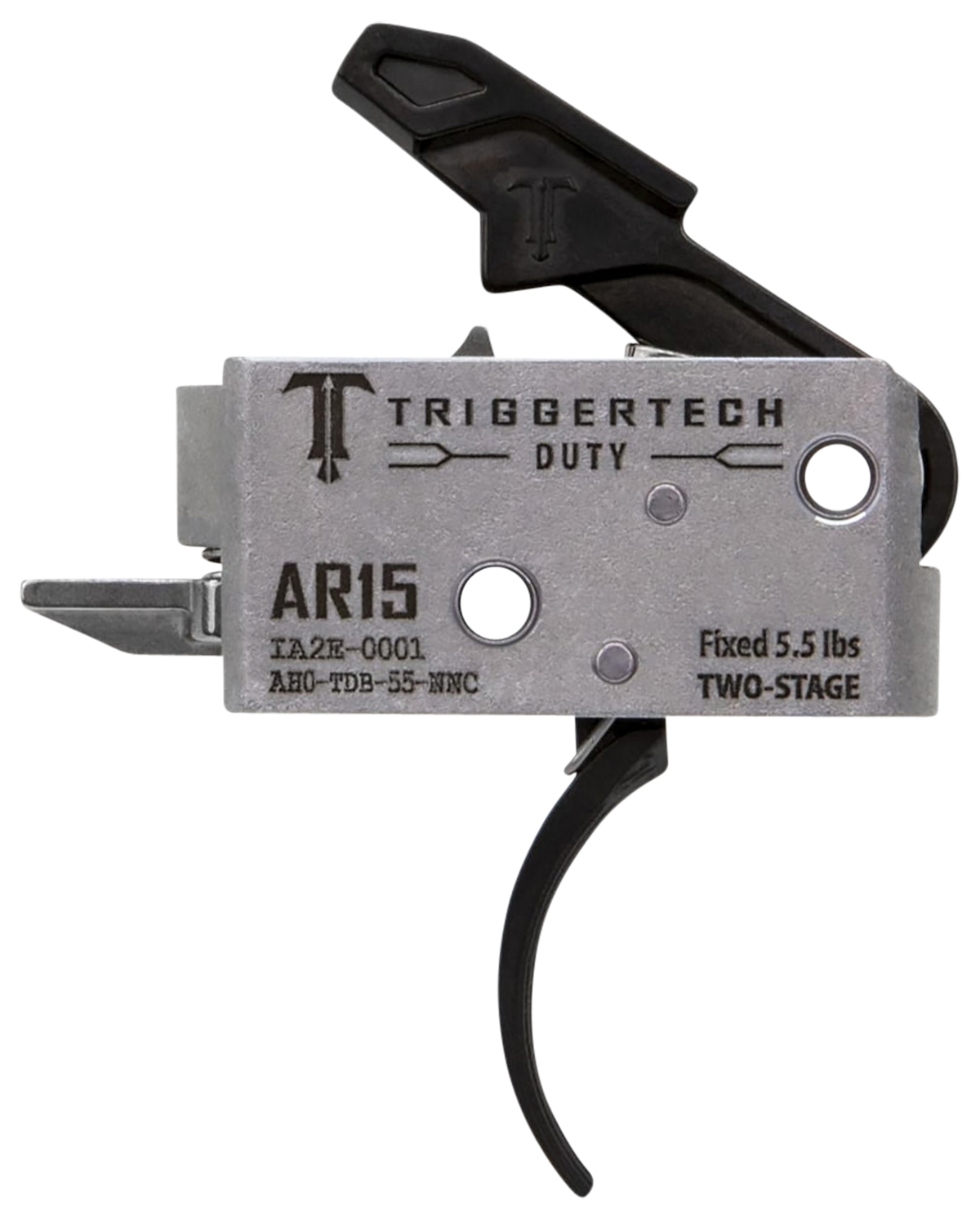 TriggerTech Duty Mil-Spec AR-15 Two-Stage Curved 5.5 lbs Trigger