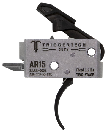 TriggerTech Duty Mil-Spec AR-15 Two-Stage Curved 5.5 lbs Trigger