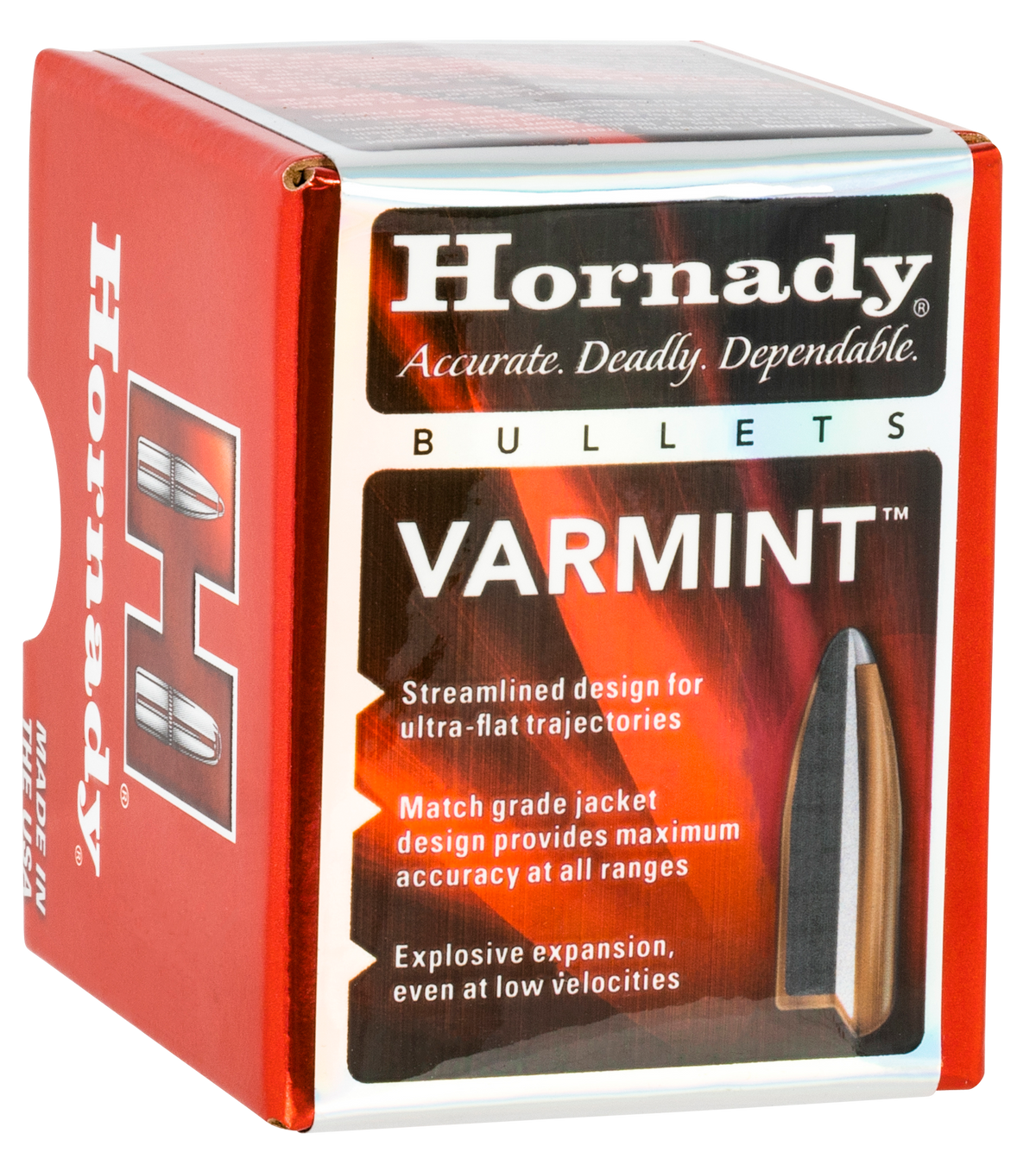 Hornady 2266 Traditional Varmint 22 Cal .224 55 gr Soft Point - 100/Box