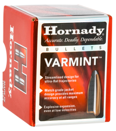 Hornady 2266 Traditional Varmint 22 Cal .224 55 gr Soft Point - 100/Box