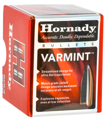 Hornady 2266 Traditional Varmint 22 Cal .224 55 gr Soft Point - 100/Box