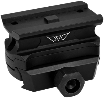 Warne 6101M Red Dot Riser T1-T2 Interface Black Anodized
