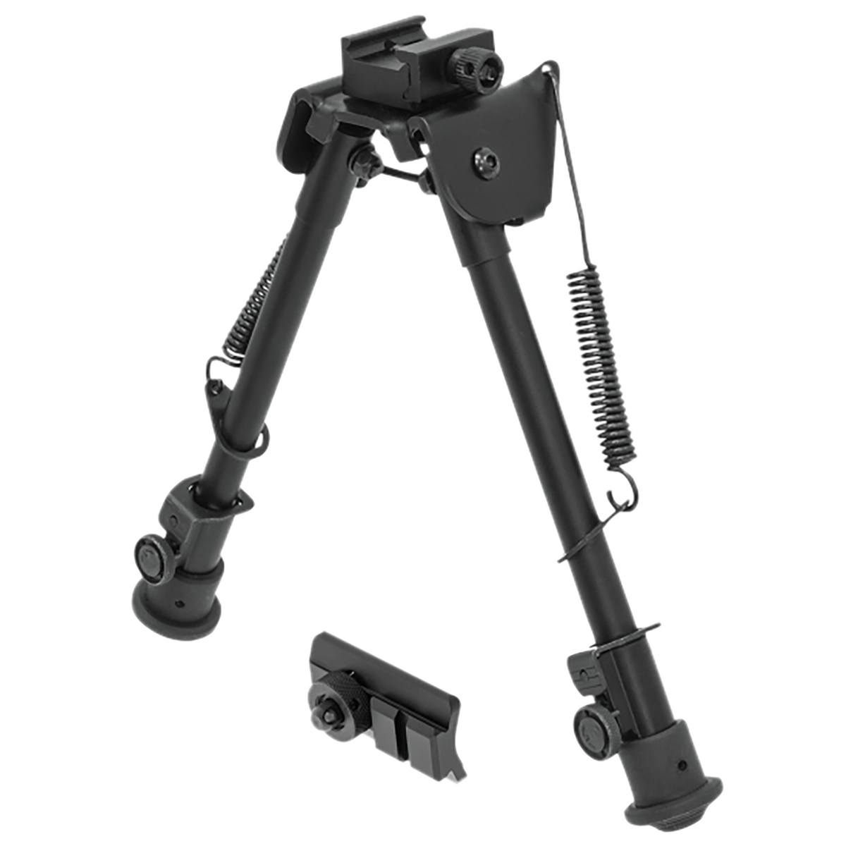 UTG TL-BP88 Tactical OP Bipod Black 8.3-12.7 in Aluminum/Steel
