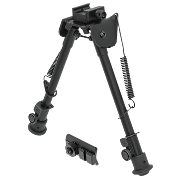 UTG TL-BP88 Tactical OP Bipod Black 8.3-12.7 in Aluminum/Steel
