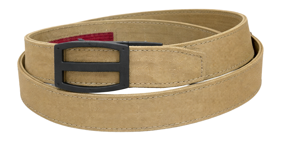 Team Nexbelt Operating Titan Buckle w/ Coyote Supreme Strap 1.5" Ratchet Belt