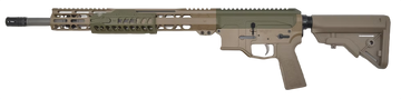 Bilson Arms BA-15FC 6mm ARC 18 in 20+1 Semi-Auto Rifle - FDE/Sniper Green