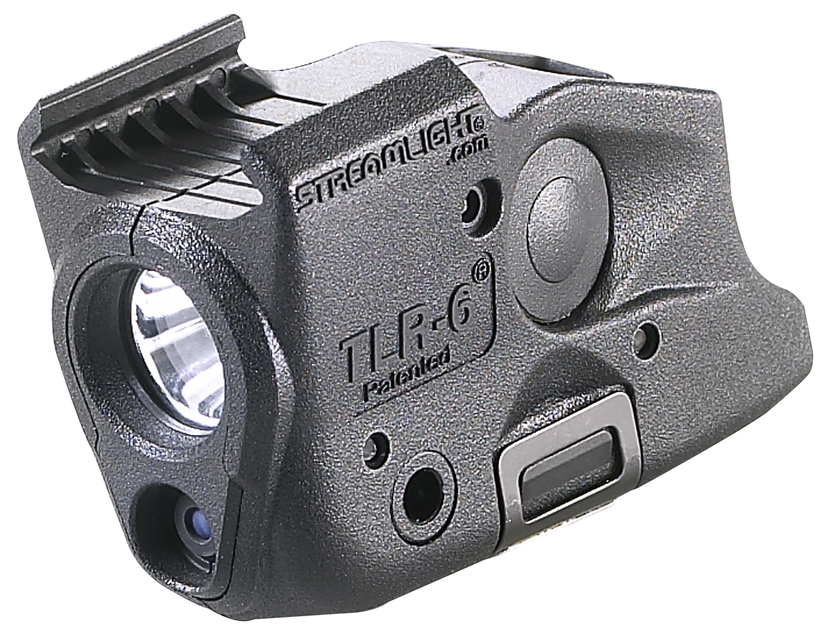 Streamlight TLR-6 100 Lumens White LED/Red Laser Weapon Light - Glock Gen 3/4/5