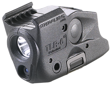 Streamlight TLR-6 100 Lumens White LED/Red Laser Weapon Light - Glock Gen 3/4/5