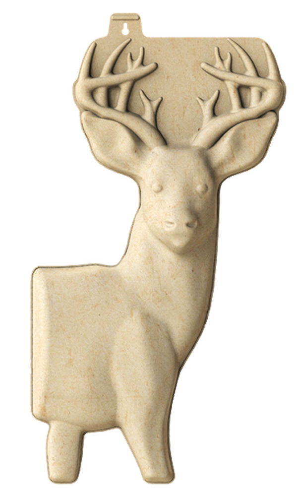 Birchwood Casey 3D Deer Target 31.25" x 17" x 4" Tan 3 Per Pack