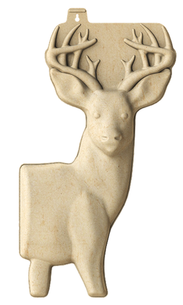 Birchwood Casey 3D Deer Target 31.25" x 17" x 4" Tan 3 Per Pack
